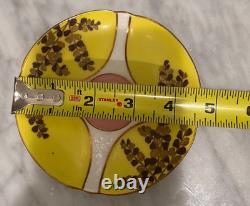 Antique Espresso Coffee Demitasse 4 Cups & Saucers British Rd 1887 Hand painted