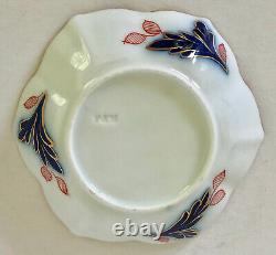 Antique Fisher & Meig, Pirkenhammer Demitasse Cup & Saucer, Star Shaped