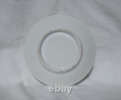 Antique German Porcelain Tea Cup Demitasse and Saucer Set of Four Marked Germany