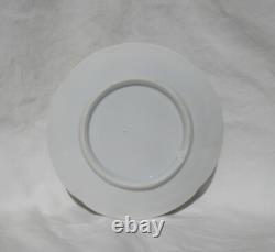 Antique German Porcelain Tea Cup Demitasse and Saucer Set of Four Marked Germany