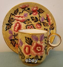 Antique Harvey Adams & Co. Demitasse Cup & Saucer Set