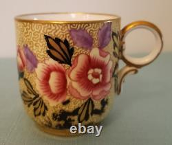 Antique Harvey Adams & Co. Demitasse Cup & Saucer Set