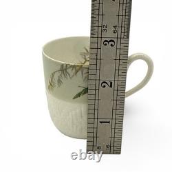 Antique Haviland Tyndale Mitchell Meadow Visitor Butterfly Demitasse Cup Saucer