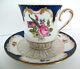 Antique Herend (hungary) Porcelain Demitasse Cup & Saucerartist Signed