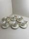 Antique J Pouyat Limoges Stouffer Hand-painted Demitasse Cup Set 6 Cups/saucers