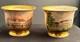 Antique Kpm Porcelain Demitasse Cup And Saucer Hand Painted Prob Pre-1847