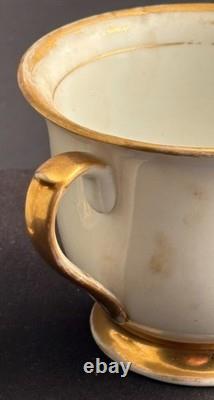 Antique KPM Porcelain Demitasse Cup and Saucer Hand Painted Prob Pre-1847