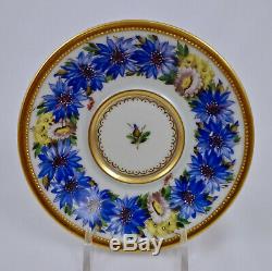 Antique Lamm Dresden Demitasse Cup & Saucer