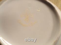 Antique Limoges 6 Demitasse Cups & Saucers Set