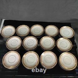 Antique Limoges France B & C (L Bernardaud &Co) Demitasse Cup & Saucers 26 pcs