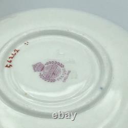 Antique MINTON Gold Encrusted Demitasse Cup & Saucer 1920s Cobalt MINT England