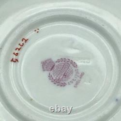 Antique MINTON Gold Encrusted Demitasse Cup & Saucer 1920s Cobalt MINT England