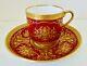 Antique Mintons Demitasse Cup & Saucer, Made For Tiffany