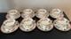 Antique Mintons England Bailey Banks & Biddle Demitasse Cup And Saucers Set Of 8