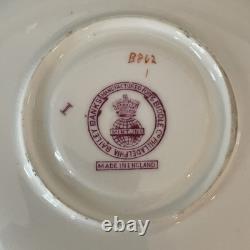 Antique Mintons England Bailey Banks & Biddle Demitasse Cup and Saucers Set of 8