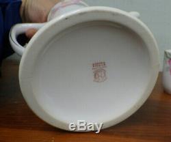 Antique Noritake Azalea Demitasse Set Cups Saucers Coffee Pot