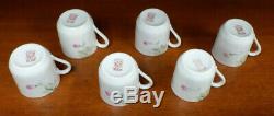 Antique Noritake Azalea Demitasse Set Cups Saucers Coffee Pot