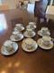 Antique Qianlong Famille Rose Demitasse Cups And Saucers Set Of 8