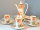 Antique Rs Prussia Demitasse Coffee/expresso Pot 3 Cups & 4 Saucers Germany Lily