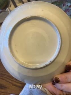 Antique Rose Medallion Four Saucers And Two Demitasse Cups