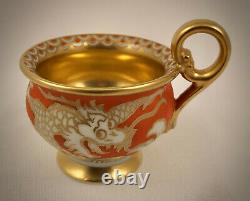 Antique Rosenthal Demitasse Cup & Saucer, Chinese Dragons