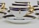 Antique Rosenthal Porcelain Demitasse Cups & Saucers Set For 12 Art Deco