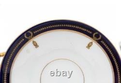 Antique Rosenthal Porcelain Demitasse Cups & Saucers Set For 12 Art Deco