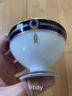 Antique Rosenthal Porcelain Demitasse Cups & Saucers Set For 12 Art Deco