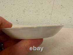 Antique Royal Crown Derby Porcelain Imari 2451 Pair of Demitasse Cups & Saucers