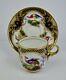 Antique Royal Doulton Demitasse Cup & Saucer, Made For Tiffany Exotic Birds