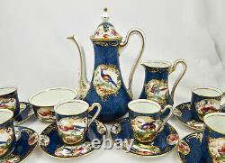 Antique Royal Doulton Demitasse Set for 6