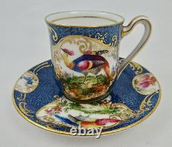 Antique Royal Doulton Demitasse Set for 6