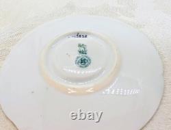 Antique Royal Doulton Seafoam Green Demitasse Cup Saucer Heavy Gold Early 1900s