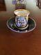 Antique Royal Vienna Demitasse Cup And Saucer