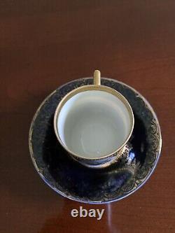 Antique Royal Vienna Demitasse Cup And Saucer