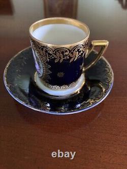 Antique Royal Vienna Demitasse Cup And Saucer