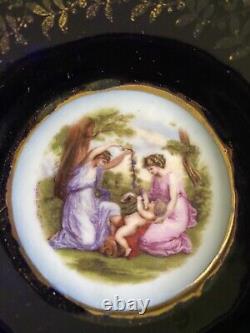 Antique Royal Vienna Demitasse Cup And Saucer