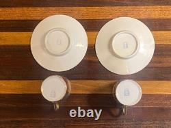 Antique Royal Vienna Style Cups and Saucers