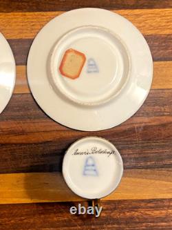 Antique Royal Vienna Style Cups and Saucers