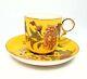 Antique Royal Worcester Gilman Collamore Co Aesthetic Demitasse Cup And Saucer