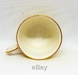 Antique Royal Worcester Gilman Collamore Co Aesthetic Demitasse Cup and Saucer