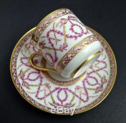 Antique Sevres Demitasse Cup & Saucer