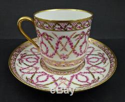 Antique Sevres Demitasse Cup & Saucer