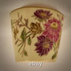 Antique T & V Limoges Demitasse Cup & Saucer, Chrysanthemums