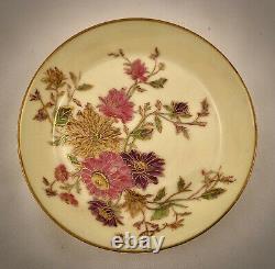 Antique T & V Limoges Demitasse Cup & Saucer, Chrysanthemums