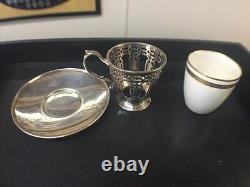 Antique TIFFANY & CO. Sterling Silver & LENOX China SET, 36 Pieces Total