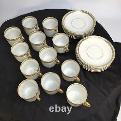 Antique Theodore Haviland Limoges France Demitasse Espresso Cup Saucer Set of 12