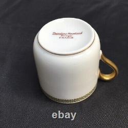 Antique Theodore Haviland Limoges France Demitasse Espresso Cup Saucer Set of 12