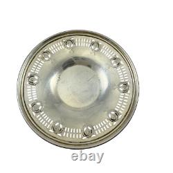 Antique WH Saart Sterling Silver Set 4 Demitasse Cups Saucers Lenox Liners WHSCO