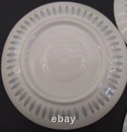 Arabia Finland Rice Grain Cups & Saucers Demitasse Friedl Holzer Kjellberg Small